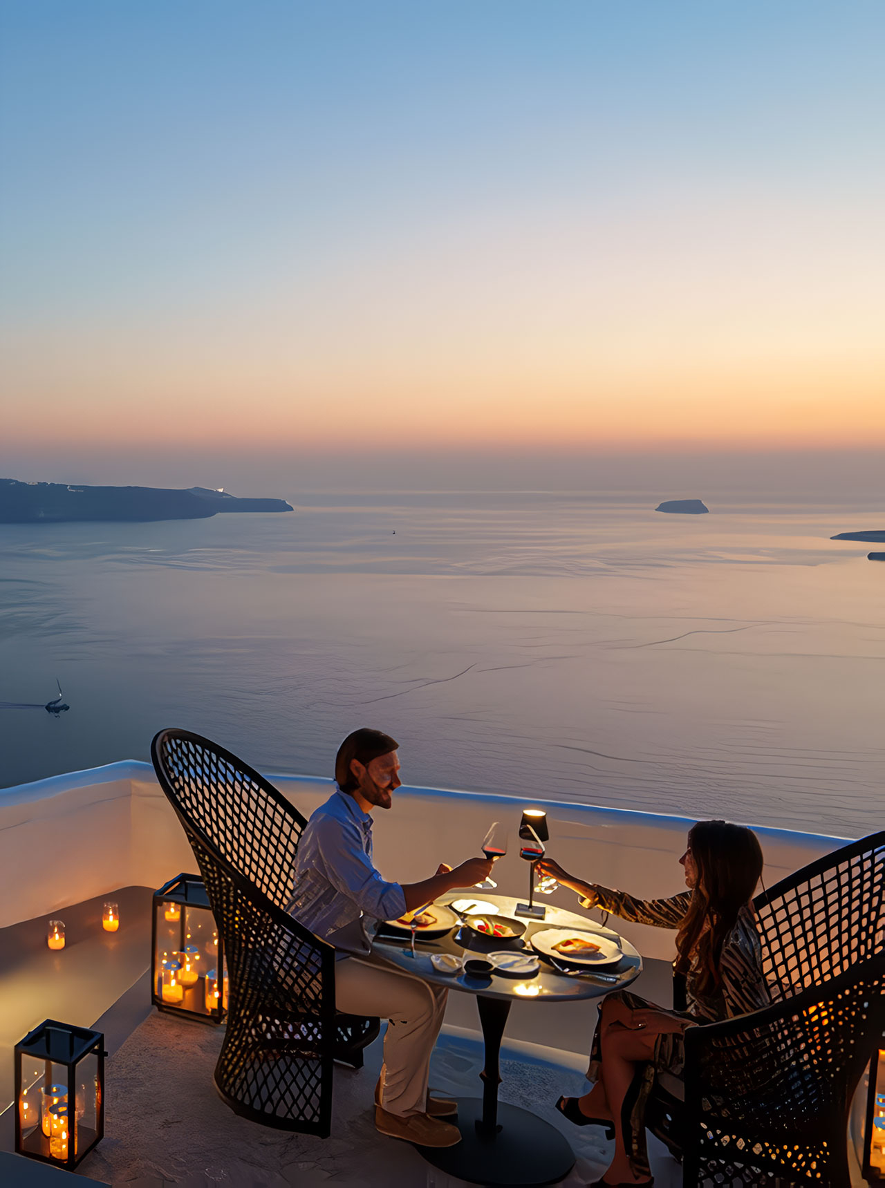 ΔΕΙΠΝΟ ΥΠΟ ΤΟ ΦΩΣ ΤΩΝ ΚΕΡΙΩΝ